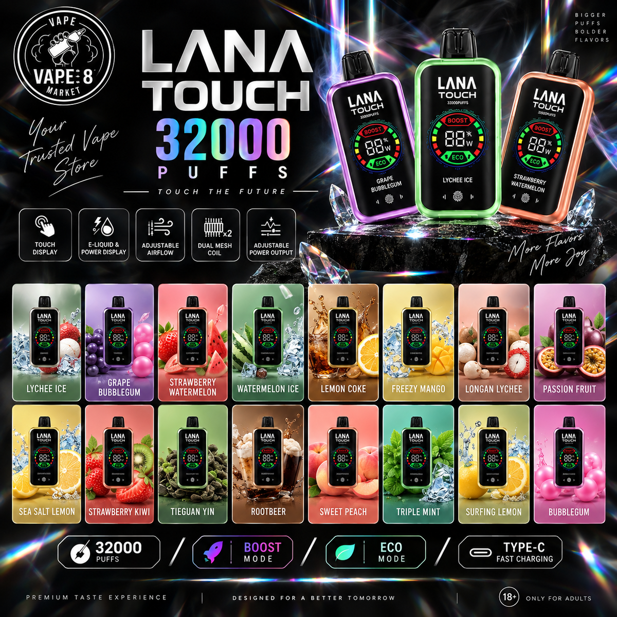 LANA 32K TOUCH